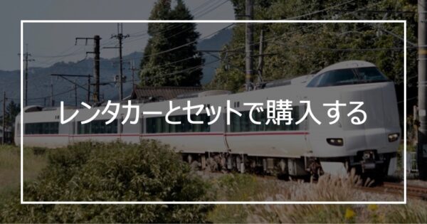 レンタカーとセットで購入する